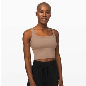 Lululemon Held Tight Cropped Tank - Size 6